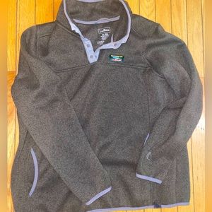 LL bean better sweater pullover